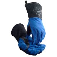Caiman Premium Split Cowhide MIG-Stick Welding Glove with Fleece Lining